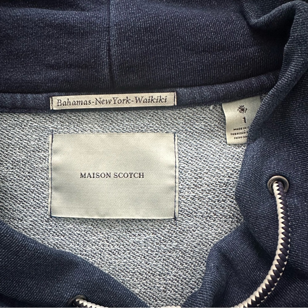 Scotch & Soda Deep Blue Sweater - Picture 7 of 7